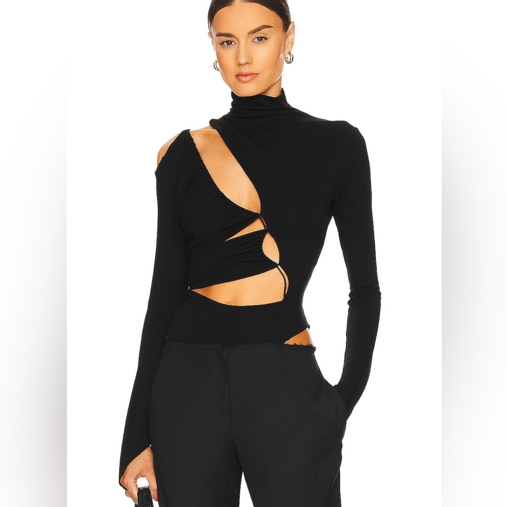 Revolve Giuly Bodysuit in Black